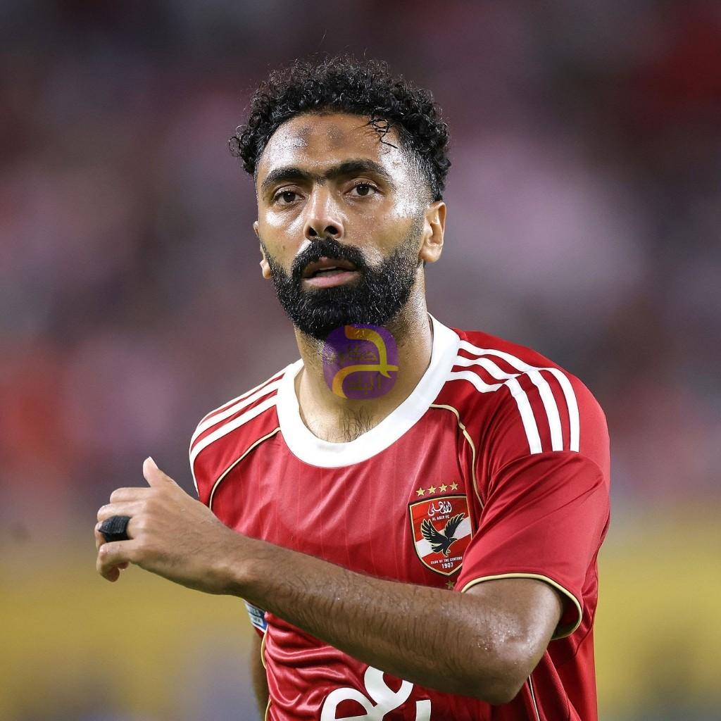 حسين الشحات لاعب الأهلي يفجعه الموت