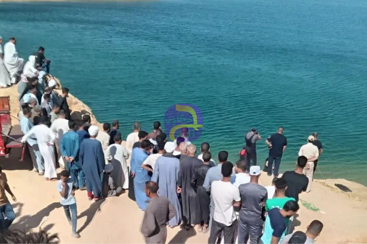 محافظة المنيا: رصد تجمع مائى بمنطقة البهنسا