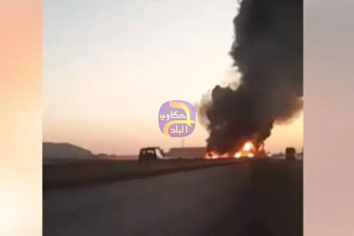 مصر.. اشتعال سيارة مواد بترولية وتعطل جزئي للسير على الطريق الإقليمي