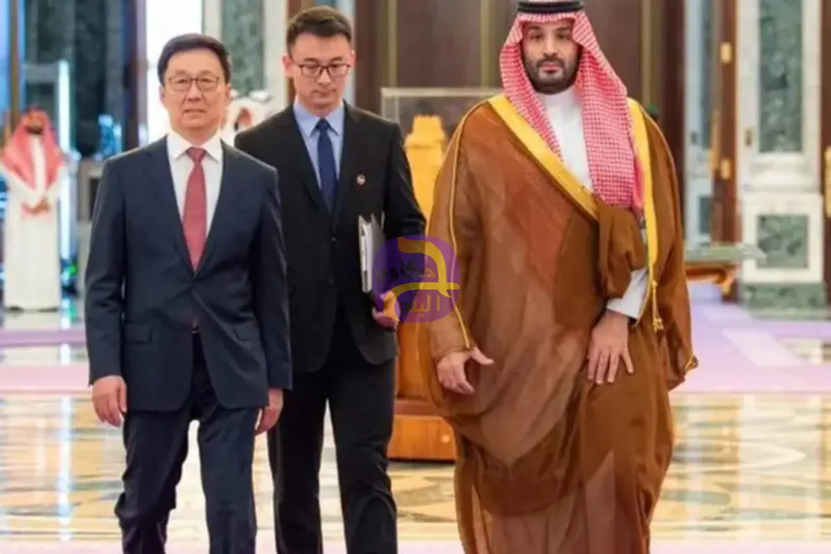 ولي العهد السعودي يستقبل نائب الرئيس الصيني