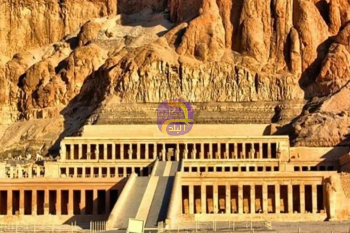 إنشاء مبنى خرساني جديد بمنطقة الدير البحري الأثرية بالأقصر: مركز للزوار
