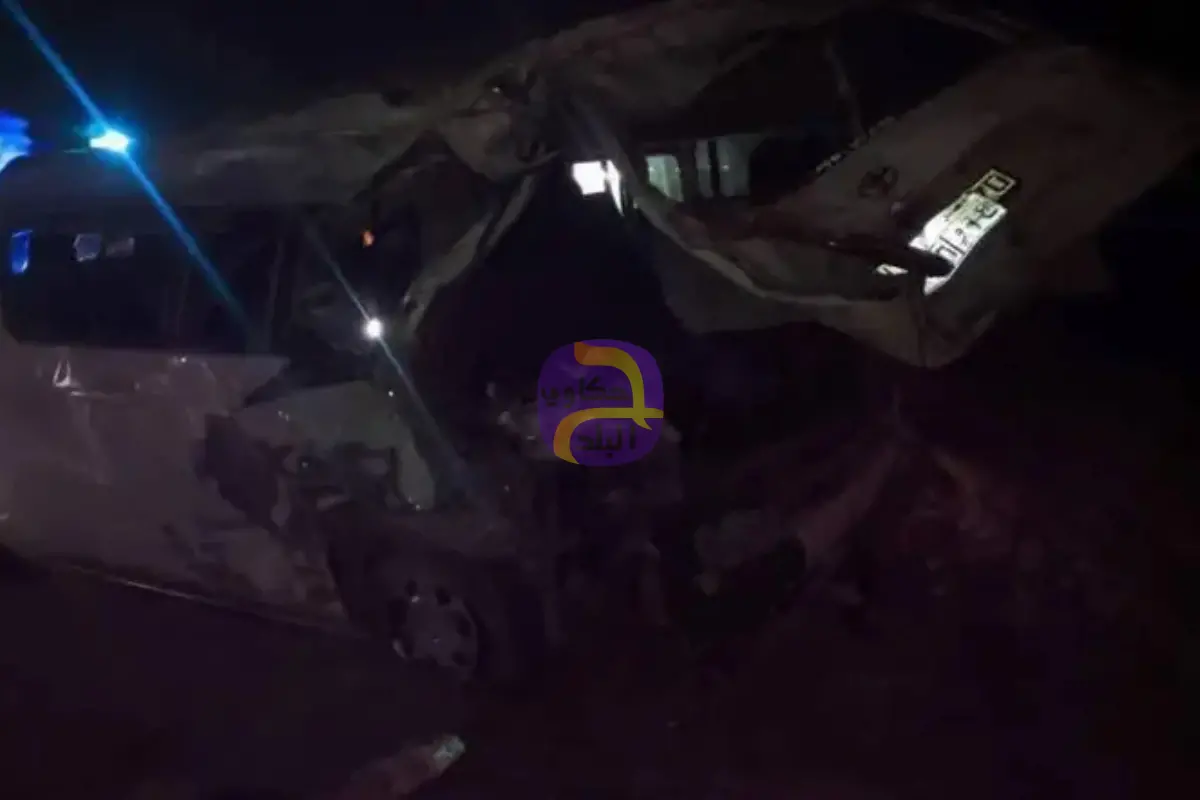 حادث مروع .. 19 قتيلا وجريحا بتصادم لعدة سيارات بالمنيا