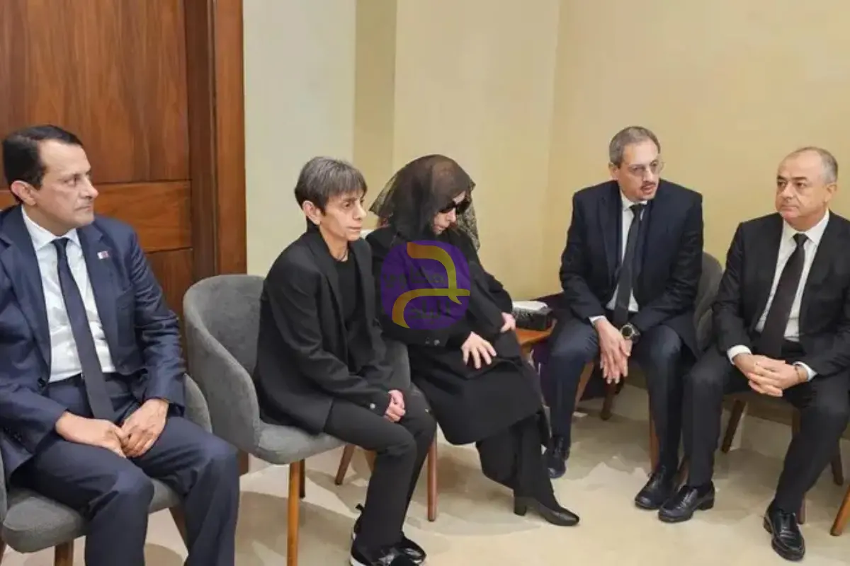 السيّدة فيروز تتقبل التعازي بابنها هلي