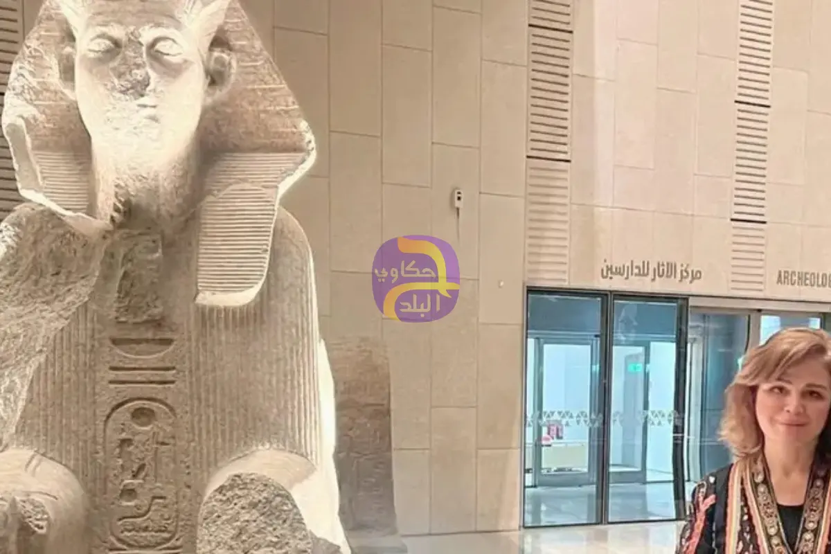 إلهام شاهين من المتحف المصري الكبير: فخورة ببلدي ومصريتي