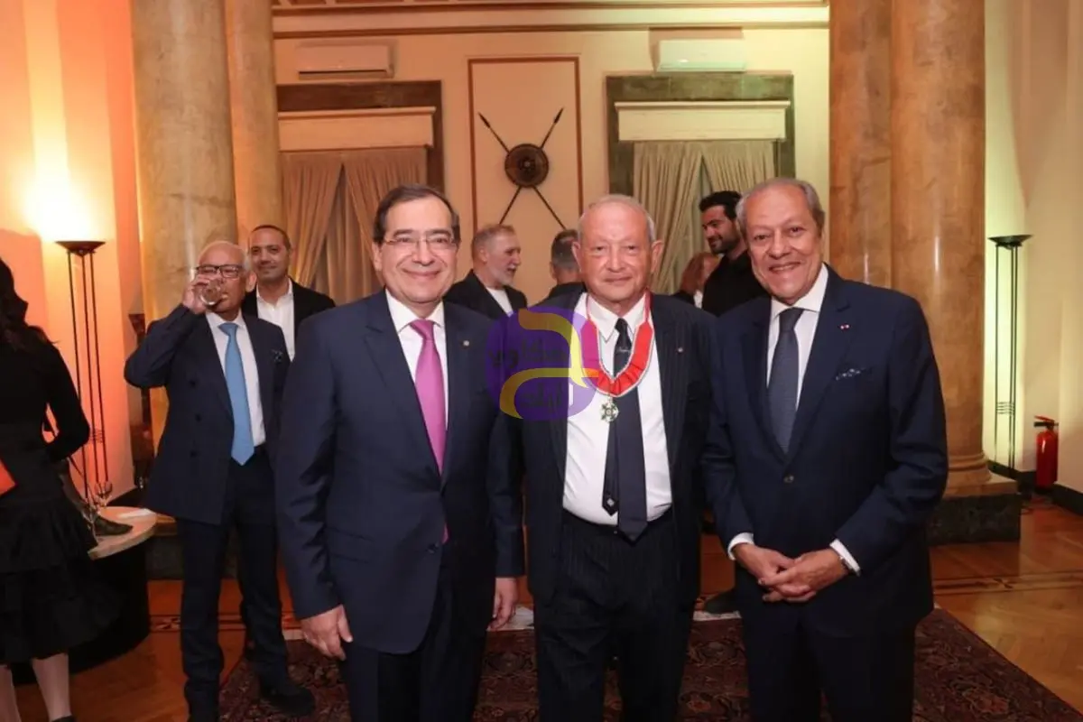 تكريم نجيب ساويرس بوسام نجمة إيطاليا تقديرًا لدوره في تعزيز العلاقات الثنائية