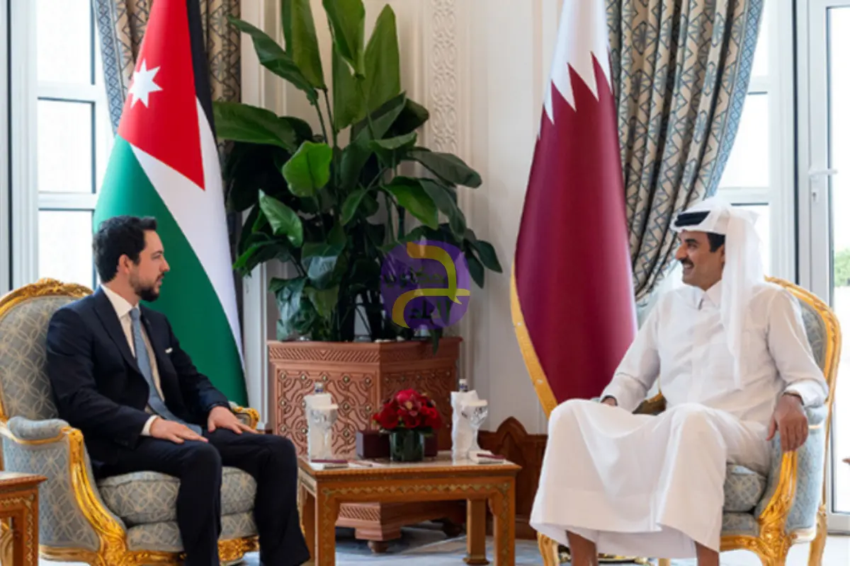 أمير قطر وولي عهد الأردن يناقشان التطورات الإقليمية والدولية