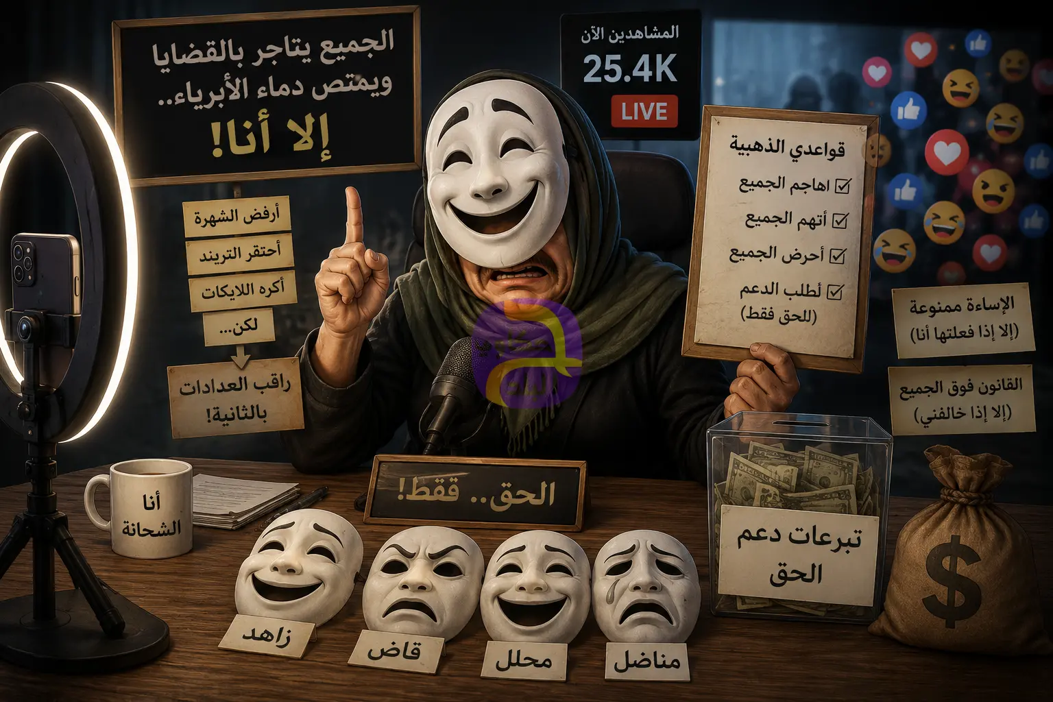 أكاديمية النزاهة الربحية: فن جمع النقيضين في بث مباشر