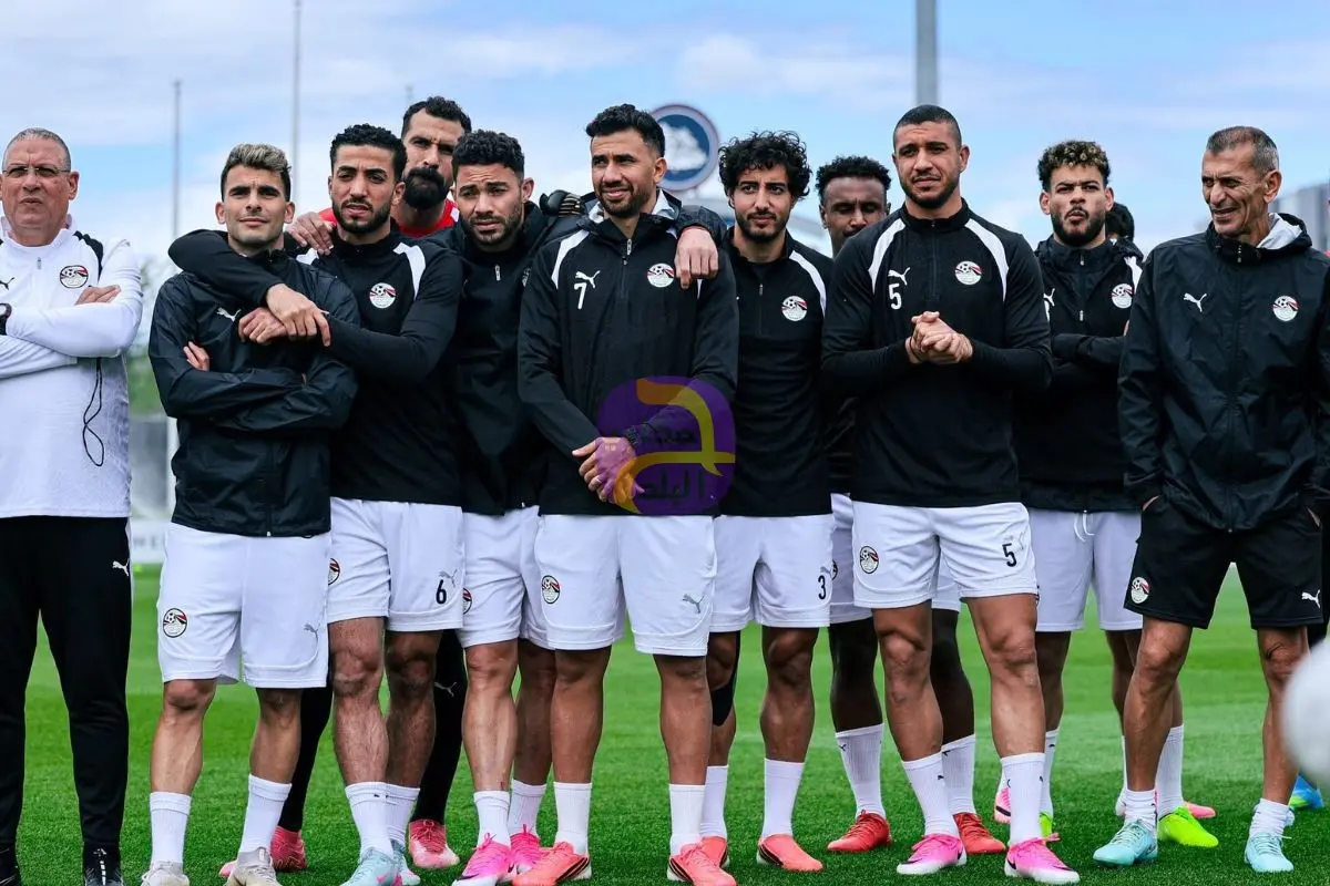 حضور جماهيري وتواجد بعض الجالية المصرية في مران منتخب مصر